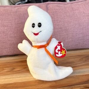 Ty Beanie Baby Spooky Ghost 1995 Halloween Style 4090 With Tag